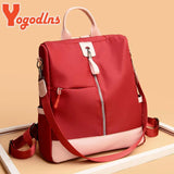 Oxford Backpack Women Large Capacity Travel Rucksack