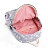 Cat Paw Print School Bags For Teenagers Girls Backpack