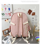 Large-Capacity School Bag Lightweight Travel Backpack