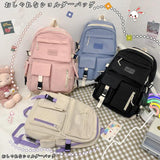 Large-Capacity School Bag Lightweight Travel Backpack