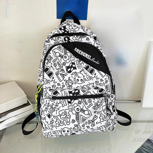 Harajuku Junior School Backpack Large Capacity Japanese College Student Bag