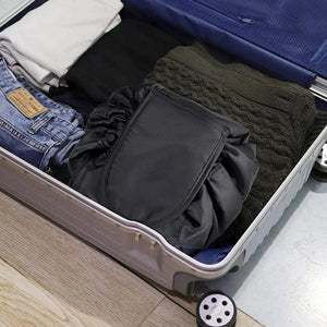 Drawstring Cosmetic Bag Travel Makeup Pouch Organizer Beauty Box