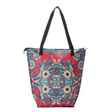 Cartoon Pattern PU Leather Handbag Shoulder Messenger Bag Large Capacity