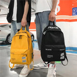 Men Women Schoolbags Teenager Laptop Backpack Travel Shoulder Bag