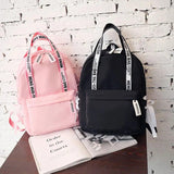 Large Capacity Backpacks Women Preppy School Bags For Teenagers Female