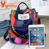 Waterproof Oxford Women Backpack Anti-theft Ladies Bagpack