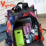 Waterproof Oxford Women Backpack Anti-theft Ladies Bagpack