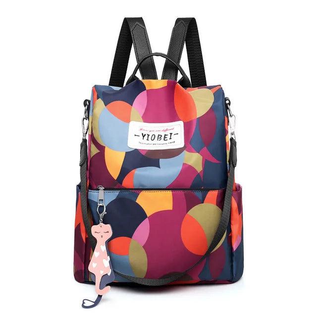 Waterproof Oxford Women Backpack Anti-theft Ladies Bagpack