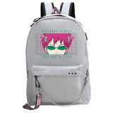 Anime Saiki K School Backpack for Teen Girls USB Backpack