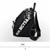 Women Backpack Solid Oxford School Travel Rucksack Shoulder Bag