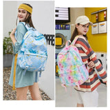 Nylon School Backpack with Lunch Bag - Student Daypack