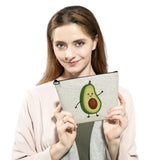 Avocado Cartoons Fruit Cosmetic Bag Organizer