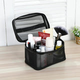 Large Transparent Travel Cosmetic Bag Toiletry Makeup Pouch