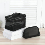 Large Transparent Travel Cosmetic Bag Toiletry Makeup Pouch