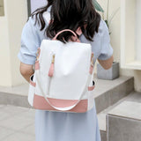 Women Backpack Purse Waterproof Oxford Anti-theft Rucksack