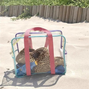 Large-capacity PVC Swimming Beach Shoulder Bag