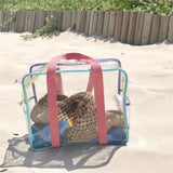 Large-capacity PVC Swimming Beach Shoulder Bag