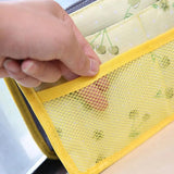 Makeup Organizer Bag Double Zipper Toiletry Storage