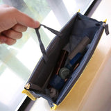 Makeup Organizer Bag Double Zipper Toiletry Storage