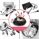 Women Lazy Cosmetic Bag Organizer Crossbody Portable Pencil Cases