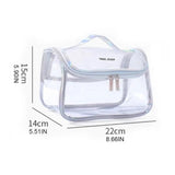 Transparent Cosmetic Bag Makeup Pouch Toiletry Travel Organizer