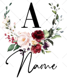 Personalized Name Makeup Bag Women Neceser Linen Pouch