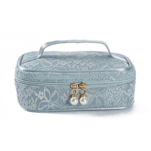 Girls Lady Cosmetic Bag Lace Makeup Bag High Women Pouch
