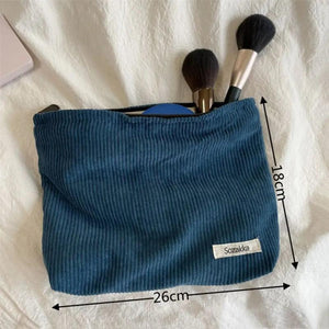 Cotton Cloth Travel Makeup Bag Organizer