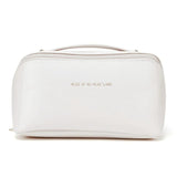 PU Makeup Brushes Pouch Large Capacity Women Toiletries Storage