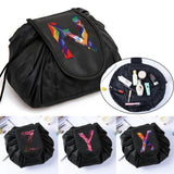 Women Portable Drawstring Cosmetic Bag Travel Storage Makeup Bag