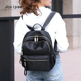 Vintage Oxford Backpack Large Capacity School Bag
