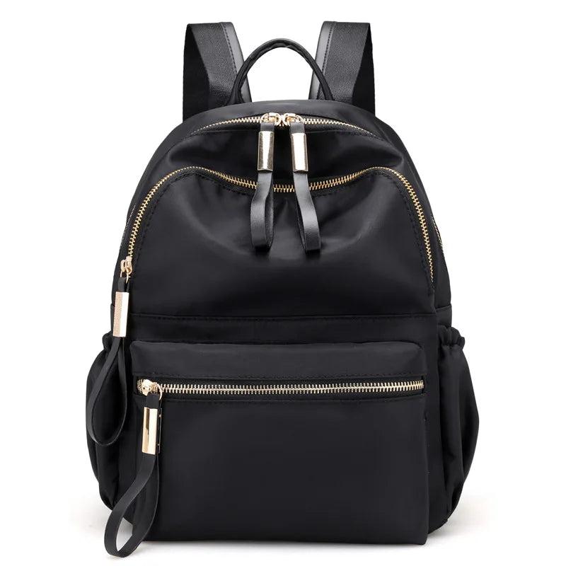 Vintage Oxford Backpack Large Capacity School Bag