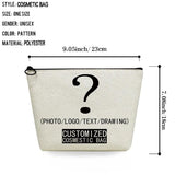 Initial Letter Flower Name Toiletry Kit Women Toiletry Bag