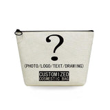 Initial Letter Flower Name Toiletry Kit Women Toiletry Bag