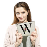 Initial Letter Flower Name Toiletry Kit Women Toiletry Bag