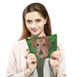 Dog Printed Travel Toiletry Bag Makeup Organizer Women's Cosmetic Bag