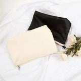 Japanese Style Pleated PU Cosmetic Bag Personalized Portable Toiletries Bag