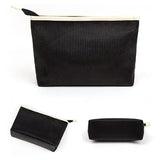 Japanese Style Pleated PU Cosmetic Bag Personalized Portable Toiletries Bag