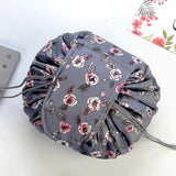 Drawstring Toiletry Pouch Large-Capacity Makeup Bag