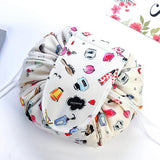 Drawstring Toiletry Pouch Large-Capacity Makeup Bag