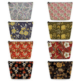 Chinese Style Makeup Bag Floral Print Toiletry Organizer Gift