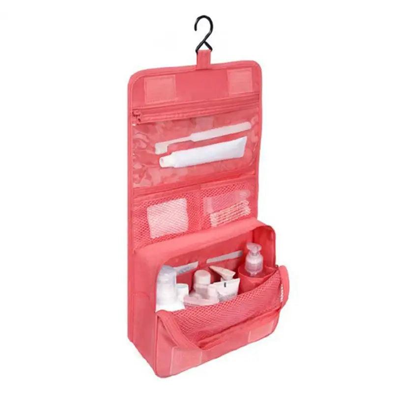 High Capacity Makeup Bag Cosmetics Storage Travel Hanging