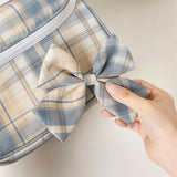 High-end Female Portable Cosmetic Bag Large-capacity Ins Travel Makeup Box