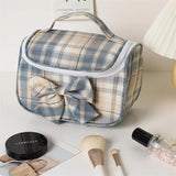 High-end Female Portable Cosmetic Bag Large-capacity Ins Travel Makeup Box