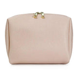 Large Capacity PU Leather Cosmetic Bag Travel Toiletries Organizer