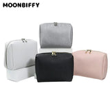 Large Capacity PU Leather Cosmetic Bag Travel Toiletries Organizer