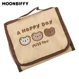 Portable Makeup Organizer Bag Large Capacity Travel Cosmetic Bag