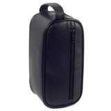 PU Leather Cosmetic Bag Men Travel Business Portable Toiletry Bag