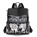 Retro Ethnic Backpack School Bags for Women