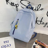 Women Panelled Casual Tote School Backpack Large Capacity